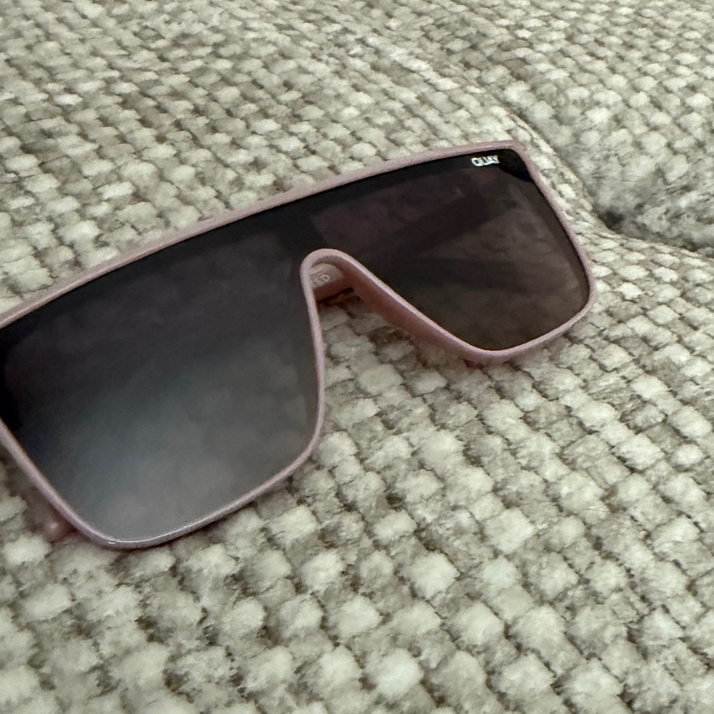 Quay Australia Pink Shield Sunglasses